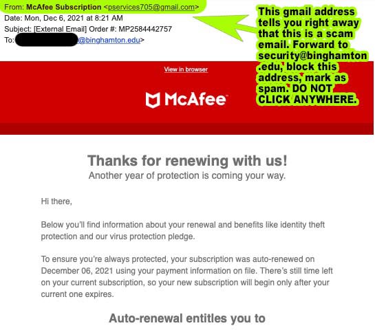 McAfee Scam Email: How to Recognize and Protect Yourself in 2024